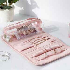 Brightroom Light Pink Rolled Soft Side Organizer NWT